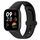 Per cinturino orologio in silicone con bottone a bottone Redmi Watch 3 (nero) Per cinturino orologio in silicone con bottone a bottone Redmi Watch 3 (nero)