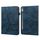 Custodia per tablet in pelle a righe goffrata per Lenovo Tab P11 Pro Gen 2 (blu) Custodia per tablet in pelle a righe goffrata per Lenovo Tab P11 Pro Gen 2 (blu)
