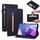 Custodia per tablet in pelle con cerniera tinta unita per Lenovo Tab P11 Pro Gen 2 11.2 (nero) Custodia per tablet in pelle con cerniera tinta unita per Lenovo Tab P11 Pro Gen 2 11.2 (nero)
