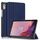 Per Lenovo Tab M9 TB-310FU Custodia per tablet in pelle pieghevole a 3 pieghe (blu scuro) Per Lenovo Tab M9 TB-310FU Custodia per tablet in pelle pieghevole a 3 pieghe (blu scuro)