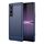 Per Sony Xperia 1 V Custodia per telefono in fibra di carbonio con texture spazzolata in TPU (blu) Per Sony Xperia 1 V Custodia per telefono in fibra di carbonio con texture spazzolata in TPU (blu)