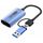 Scheda di acquisizione video HD Z29C da HDMI/F femmina a USB-C/tipo-C+USB 3.0/M maschio Scheda di acquisizione video HD Z29C da HDMI/F femmina a USB-C/tipo-C+USB 3.0/M maschio
