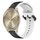 Per Garmin Vivomove Trend 20mm Convex Loop Cinturino in silicone bicolore (nero + bianco) Per Garmin Vivomove Trend 20mm Convex Loop Cinturino in silicone bicolore (nero + bianco)