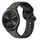 Per Garmin Vivomove Sport 20mm Convex Loop Cinturino in silicone bicolore (verde scuro + nero) Per Garmin Vivomove Sport 20mm Convex Loop Cinturino in silicone bicolore (verde scuro + nero)