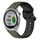 Per Garmin Approach S40 20mm Convex Loop Cinturino in silicone bicolore (verde scuro + nero) Per Garmin Approach S40 20mm Convex Loop Cinturino in silicone bicolore (verde scuro + nero)