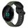 Per Garmin Forerunner 55 20mm Convex Loop Cinturino in silicone bicolore (verde scuro + nero) Per Garmin Forerunner 55 20mm Convex Loop Cinturino in silicone bicolore (verde scuro + nero)