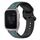 Per Garmin Venu SQ 20mm Convex Loop Cinturino in silicone bicolore (verde oliva + nero) Per Garmin Venu SQ 20mm Convex Loop Cinturino in silicone bicolore (verde oliva + nero)