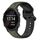 Per Garmin Forerunner 245 20mm Convex Loop Cinturino in silicone bicolore (verde scuro + nero) Per Garmin Forerunner 245 20mm Convex Loop Cinturino in silicone bicolore (verde scuro + nero)