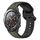 Per Huawei Watch 2 Cinturino in silicone bicolore con anello convesso da 20 mm (verde scuro + nero) Per Huawei Watch 2 Cinturino in silicone bicolore con anello convesso da 20 mm (verde scuro + nero)