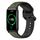 For Honor Watch ES 20mm Convex Loop Cinturino in silicone bicolore (verde scuro + nero) For Honor Watch ES 20mm Convex Loop Cinturino in silicone bicolore (verde scuro + nero)