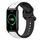 Per Honor Watch ES 20mm Convex Loop Cinturino in silicone bicolore (bianco + nero) Per Honor Watch ES 20mm Convex Loop Cinturino in silicone bicolore (bianco + nero)