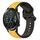 Per Honor MagicWatch2 42mm 20mm Convex Loop Cinturino in silicone bicolore (giallo + nero) Per Honor MagicWatch2 42mm 20mm Convex Loop Cinturino in silicone bicolore (giallo + nero)