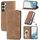 Custodia in pelle magnetica per Samsung Galaxy S23 5G Retro Skin Feel (marrone) Custodia in pelle magnetica per Samsung Galaxy S23 5G Retro Skin Feel (marrone)