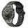 Per Huawei Watch GT3 SE 22mm Convex Loop Cinturino in silicone bicolore (verde scuro + nero) Per Huawei Watch GT3 SE 22mm Convex Loop Cinturino in silicone bicolore (verde scuro + nero)