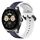 Per Huawei Watch Buds 22mm Convex Loop Cinturino in silicone bicolore (blu notte + bianco) Per Huawei Watch Buds 22mm Convex Loop Cinturino in silicone bicolore (blu notte + bianco)