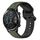 Per Honor Magic Watch 2 46mm 22mm Convex Loop Cinturino in silicone bicolore (verde scuro + nero) Per Honor Magic Watch 2 46mm 22mm Convex Loop Cinturino in silicone bicolore (verde scuro + nero)