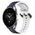 Per Xiaomi Watch S2 42mm 22mm Convex Loop Cinturino in silicone bicolore (blu notte + bianco)
