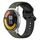 Per Xiaomi MI Watch Color 2 22mm Convex Loop Cinturino in silicone bicolore (verde scuro + nero) Per Xiaomi MI Watch Color 2 22mm Convex Loop Cinturino in silicone bicolore (verde scuro + nero)