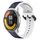 Per Xiaomi MI Watch Color 2 22mm Convex Loop Cinturino in silicone bicolore (blu notte + bianco) Per Xiaomi MI Watch Color 2 22mm Convex Loop Cinturino in silicone bicolore (blu notte + bianco)