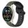 Per Xiaomi MI Watch Sport 22mm Convex Loop Cinturino in silicone bicolore (verde scuro + nero) Per Xiaomi MI Watch Sport 22mm Convex Loop Cinturino in silicone bicolore (verde scuro + nero)