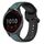 Per cinturino in silicone bicolore con anello convesso da 22 mm Garmin Vivoactive4 (verde oliva + nero) Per cinturino in silicone bicolore con anello convesso da 22 mm Garmin Vivoactive4 (verde oliva + nero)