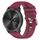 Per Garmin Forerunner 245 Music Cinturino per orologio in silicone tinta unita testurizzato incrociato da 20 mm (rosso vino) Per Garmin Forerunner 245 Music Cinturino per orologio in silicone tinta unita testurizzato incrociato da 20 mm (rosso vino)