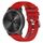 Per Garmin Forerunner 265 22mm Cinturino in silicone tinta unita strutturato a croce (rosso) Per Garmin Forerunner 265 22mm Cinturino in silicone tinta unita strutturato a croce (rosso)