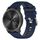 Per Garmin Vivoactive4 Cinturino per orologio in silicone tinta unita testurizzato incrociato da 22 mm (blu notte) Per Garmin Vivoactive4 Cinturino per orologio in silicone tinta unita testurizzato incrociato da 22 mm (blu notte)