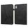 Custodia per tablet in pelle a righe goffrata per Lenovo Tab M9 (nera)
