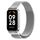Per Redmi Band 2 2 in 1 cinturino in metallo Milano (argento)