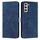 Per Samsung Galaxy S23 + 5G Skin Feel Custodia per telefono in pelle con motivo a cuore (blu) Per Samsung Galaxy S23 + 5G Skin Feel Custodia per telefono in pelle con motivo a cuore (blu)