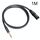 TC145BK19 Cavo audio da 6,35 mm da 1/4 di pollice da maschio a XLR maschio a 3 pin, lunghezza: 1 m TC145BK19 Cavo audio da 6,35 mm da 1/4 di pollice da maschio a XLR maschio a 3 pin, lunghezza: 1 m