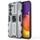 Per Samsung Galaxy S23 5G Supersonic PC + TPU Custodia antiurto per telefono con supporto (grigio)