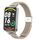 Per Xiaomi Mi Band 7 Pro Cinturino integrato con fibbia in nylon intrecciato (albicocca) Per Xiaomi Mi Band 7 Pro Cinturino integrato con fibbia in nylon intrecciato (albicocca)