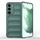 Per Samsung Galaxy S23 + 5G Magic Shield TPU + Custodia per telefono in flanella (verde scuro)