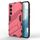 Per Samsung Galaxy S23 5G Punk Armor 2 in 1 PC + TPU antiurto per telefono con supporto invisibile (rosso chiaro) Per Samsung Galaxy S23 5G Punk Armor 2 in 1 PC + TPU antiurto per telefono con supporto invisibile (rosso chiaro)