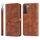 Per Samsung Galaxy S23 + 5G Life Tree Goffratura Custodia in pelle per telefono (marrone) Per Samsung Galaxy S23 + 5G Life Tree Goffratura Custodia in pelle per telefono (marrone)