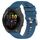 Per Garmin Forerunner 265 22 mm cinturino in silicone tinta unita (blu)