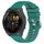 Per Garmin Forerunner 265S cinturino in silicone tinta unita da 18 mm (verde pino) Per Garmin Forerunner 265S cinturino in silicone tinta unita da 18 mm (verde pino)