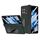 Custodia per telefono all-inclusive per vivo X Fold Napa Texture (verde)