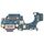 Per Samsung Galaxy Z Flip4 SM-F721 Scheda porta di ricarica originale