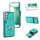 Custodia per telefono in pelle con slot per schede Samsung Galaxy S22 + 5G (verde menta) Custodia per telefono in pelle con slot per schede Samsung Galaxy S22 + 5G (verde menta)