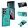 Custodia per telefono in pelle con slot per schede Samsung Galaxy S22 Ultra 5G (verde menta) Custodia per telefono in pelle con slot per schede Samsung Galaxy S22 Ultra 5G (verde menta)