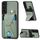 Per Samsung Galaxy S22 + 5G Portafoglio in fibra di carbonio Custodia per cellulare con supporto a forma di K (verde) Per Samsung Galaxy S22 + 5G Portafoglio in fibra di carbonio Custodia per cellulare con supporto a forma di K (verde)