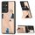 Per Samsung Galaxy S21 Ultra 5G Portafoglio in fibra di carbonio Flip Card Custodia per telefono a forma di K (cachi) Per Samsung Galaxy S21 Ultra 5G Portafoglio in fibra di carbonio Flip Card Custodia per telefono a forma di K (cachi)