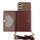 Per Samsung Galaxy S23 + 5G Crossbody Lanyard Wallet Card Bag Custodia per telefono (marrone) Per Samsung Galaxy S23 + 5G Crossbody Lanyard Wallet Card Bag Custodia per telefono (marrone)