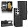 Custodia in pelle a triangolo simmetrico per Samsung Galaxy S21 Ultra 5G (nera) Custodia in pelle a triangolo simmetrico per Samsung Galaxy S21 Ultra 5G (nera)