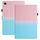 Custodia per tablet in pelle sfumata con cuciture per Samsung Galaxy Tab A 10.1 2019 T510 / T515 (rosa blu) Custodia per tablet in pelle sfumata con cuciture per Samsung Galaxy Tab A 10.1 2019 T510 / T515 (rosa blu)