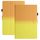Custodia per tablet in pelle sfumata con cuciture universali da 10 pollici (giallo arancione) Custodia per tablet in pelle sfumata con cuciture universali da 10 pollici (giallo arancione)