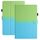 Custodia per tablet in pelle sfumata con cuciture universali da 10 pollici (verde blu) Custodia per tablet in pelle sfumata con cuciture universali da 10 pollici (verde blu)